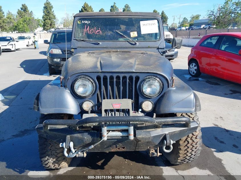 1984 Jeep Jeep Cj7 VIN: 1JCCF87E4ET014080 Lot: 39375195