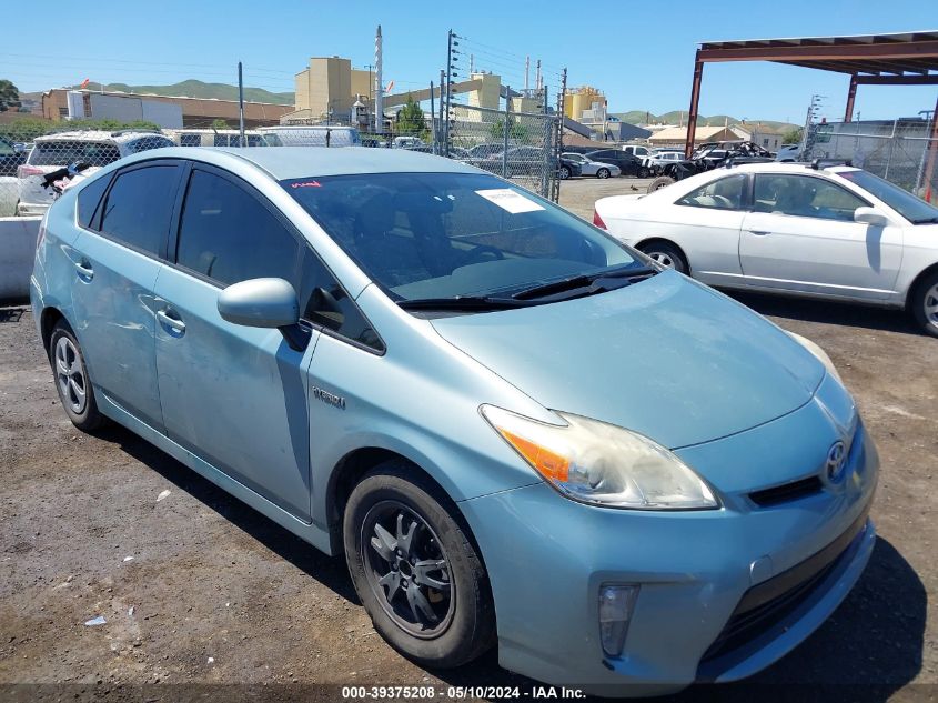 2014 Toyota Prius Four VIN: JTDKN3DU7E1747783 Lot: 39375208