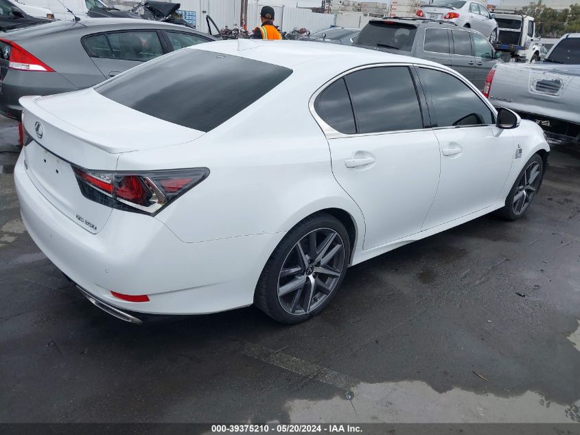 2019 Lexus Gs 350 F Sport VIN: JTHBZ1BLXKA017783 Lot: 39375210