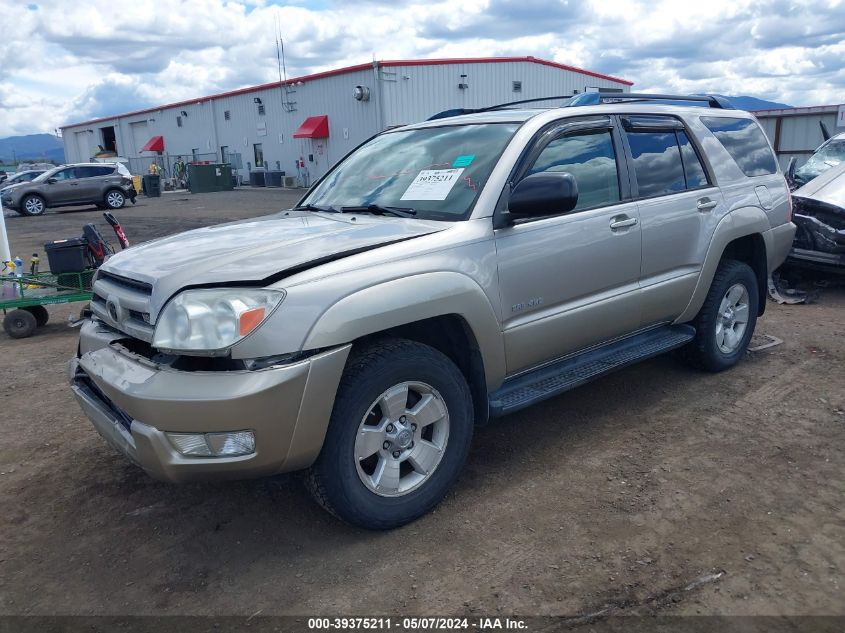 2004 Toyota 4Runner Sr5 V8 VIN: JTEBT14R440031087 Lot: 39375211