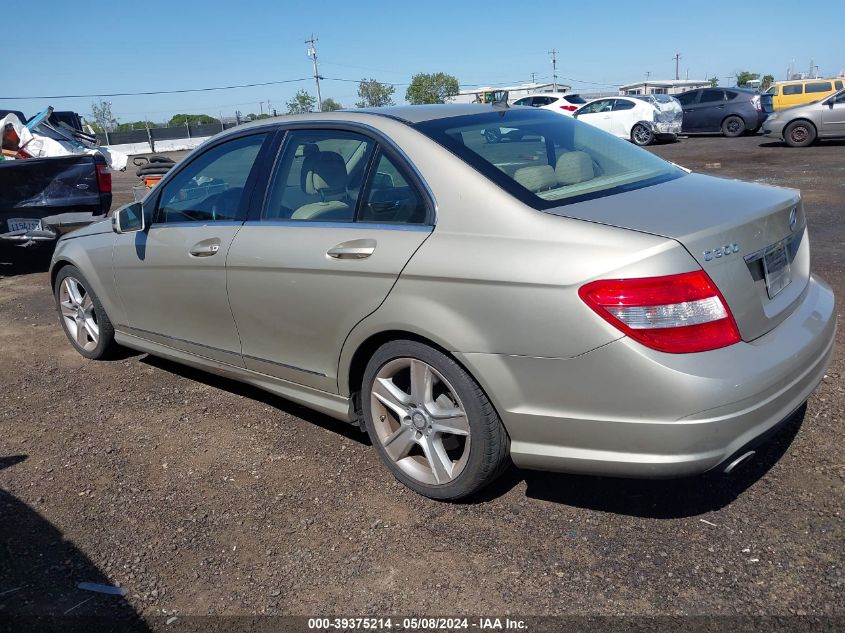 2010 Mercedes-Benz C 300 Luxury/Sport VIN: WDDGF5EB0AF474569 Lot: 39375214