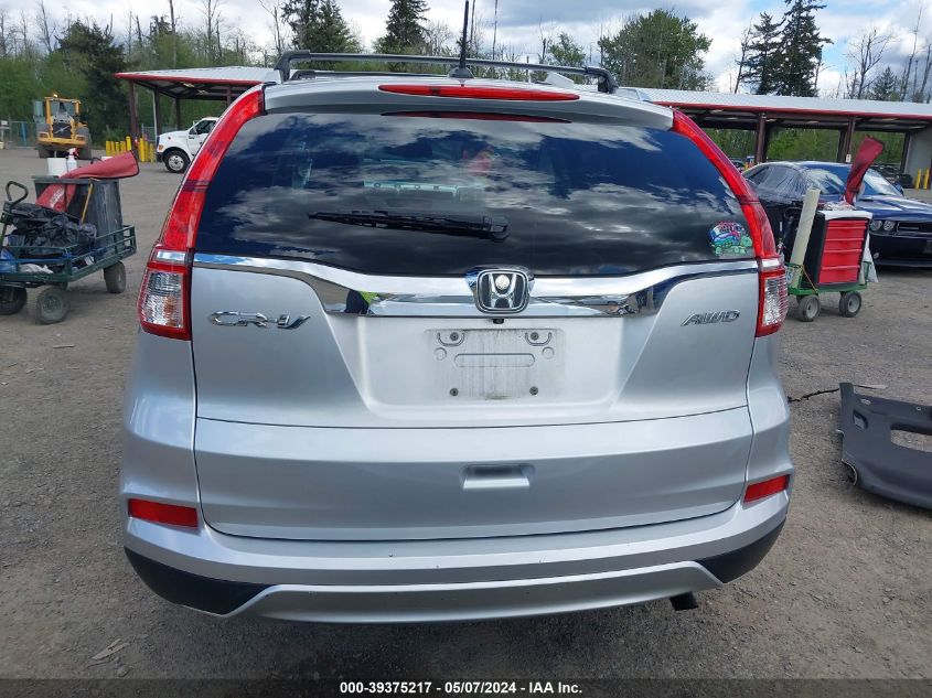 2016 HONDA CR-V EX-L - 2HKRM4H71GH666625