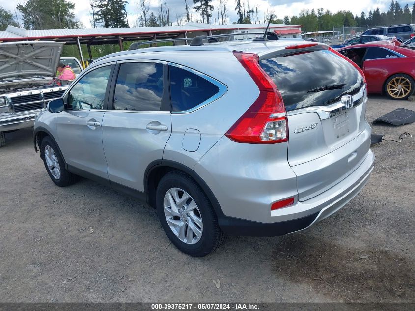 2016 Honda Cr-V Ex-L VIN: 2HKRM4H71GH666625 Lot: 39375217