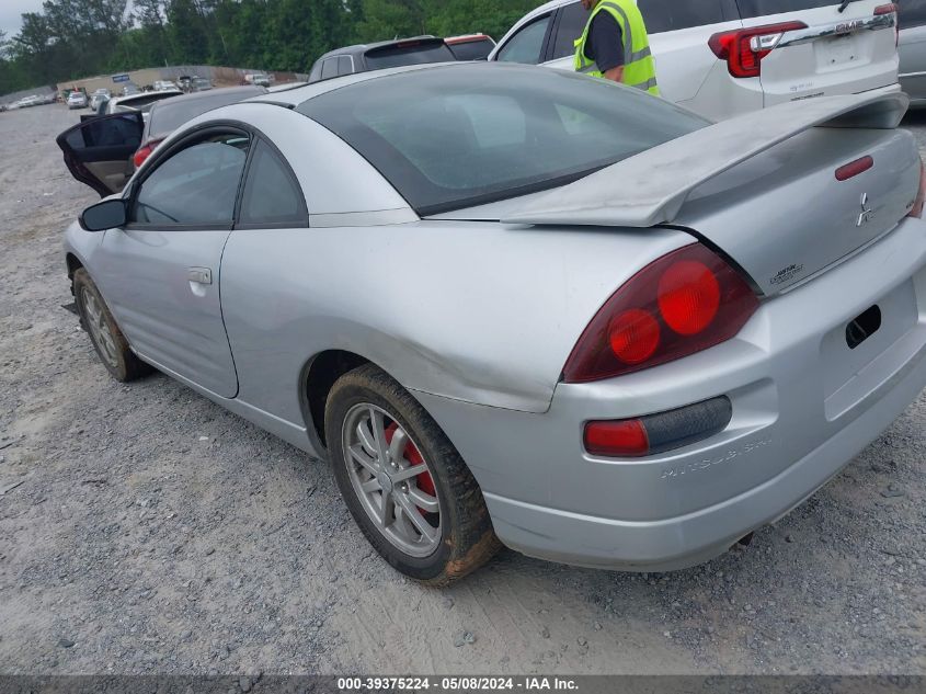 2002 Mitsubishi Eclipse Gs VIN: 4A3AC44G42E085311 Lot: 39375224