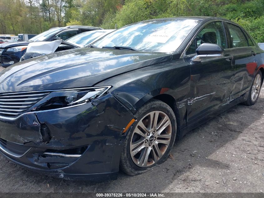 2015 Lincoln Mkz VIN: 3LN6L2G98FR615238 Lot: 39375226