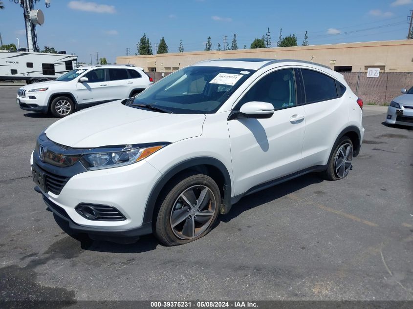 2022 Honda Hr-V 2Wd Ex VIN: 3CZRU5H54NM727973 Lot: 39375231