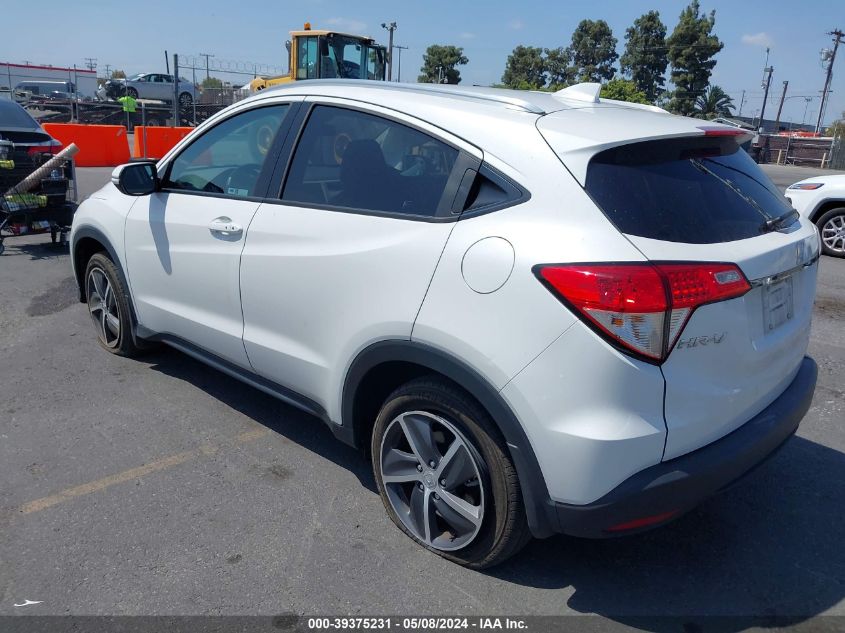 2022 Honda Hr-V 2Wd Ex VIN: 3CZRU5H54NM727973 Lot: 39375231