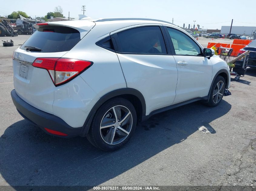 2022 Honda Hr-V 2Wd Ex VIN: 3CZRU5H54NM727973 Lot: 39375231