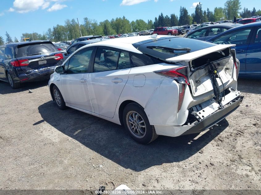 2018 Toyota Prius Two VIN: JTDKBRFU1J3058605 Lot: 39375236