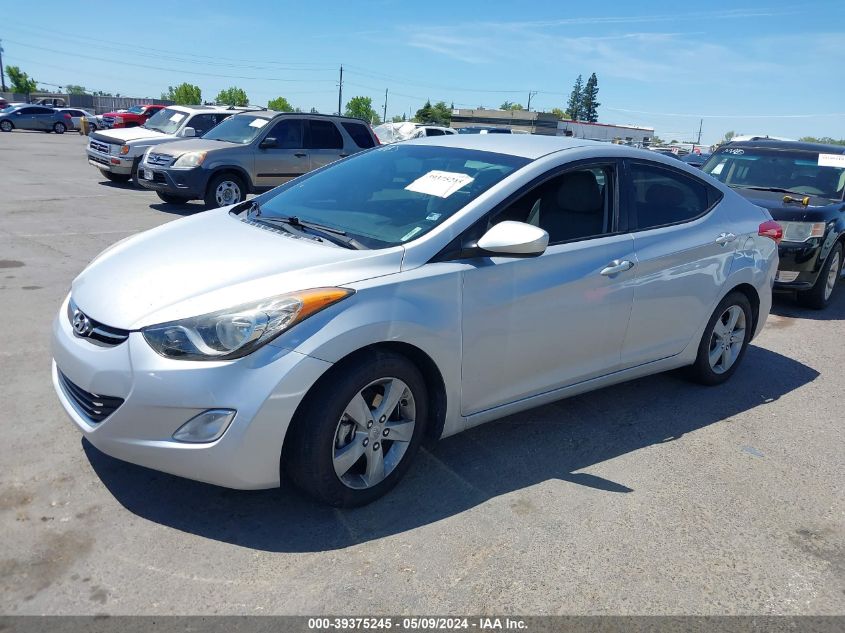 2013 Hyundai Elantra Gls VIN: KMHDH4AE3DU985948 Lot: 39375245