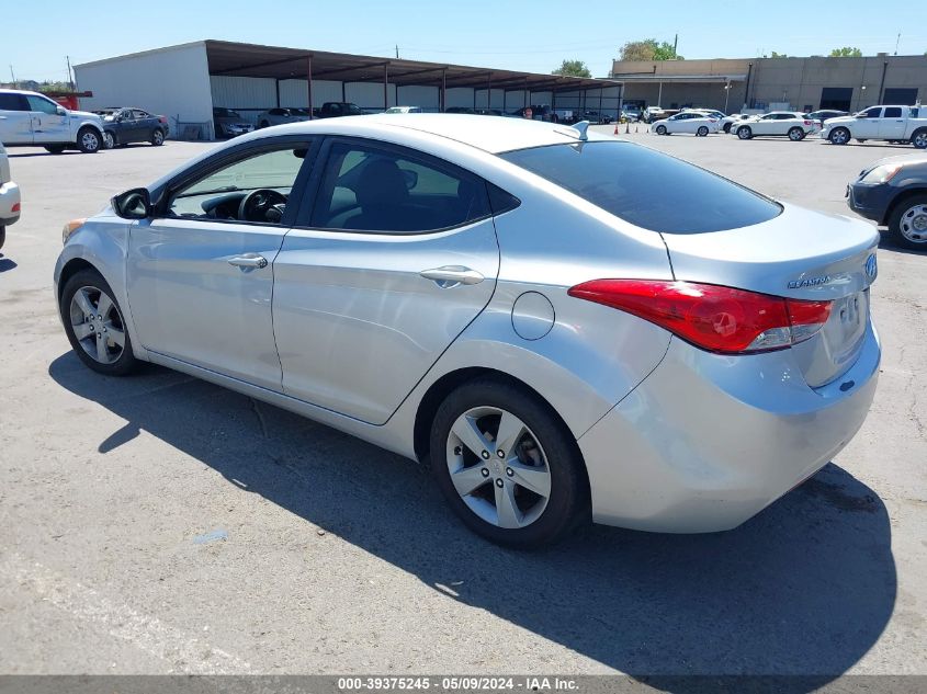 2013 Hyundai Elantra Gls VIN: KMHDH4AE3DU985948 Lot: 39375245