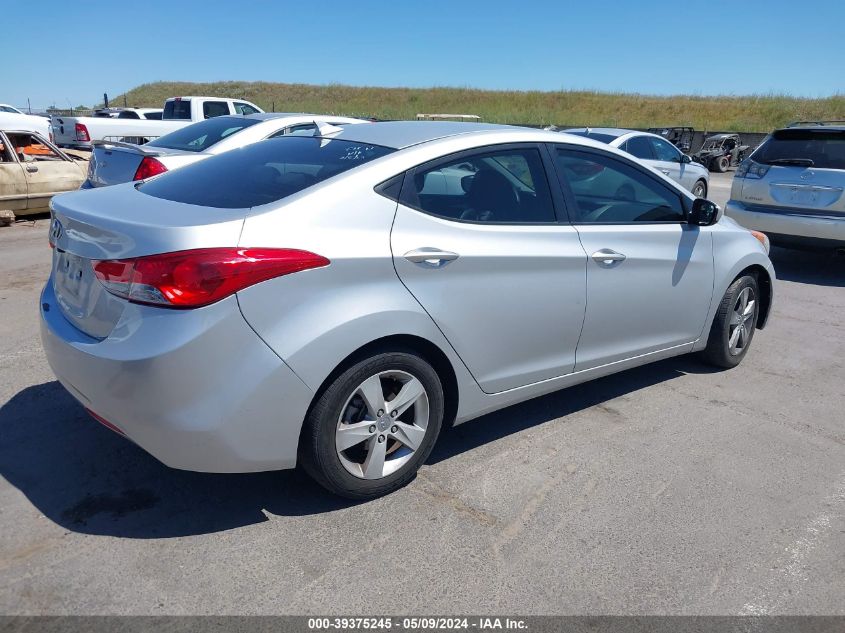 2013 Hyundai Elantra Gls VIN: KMHDH4AE3DU985948 Lot: 39375245