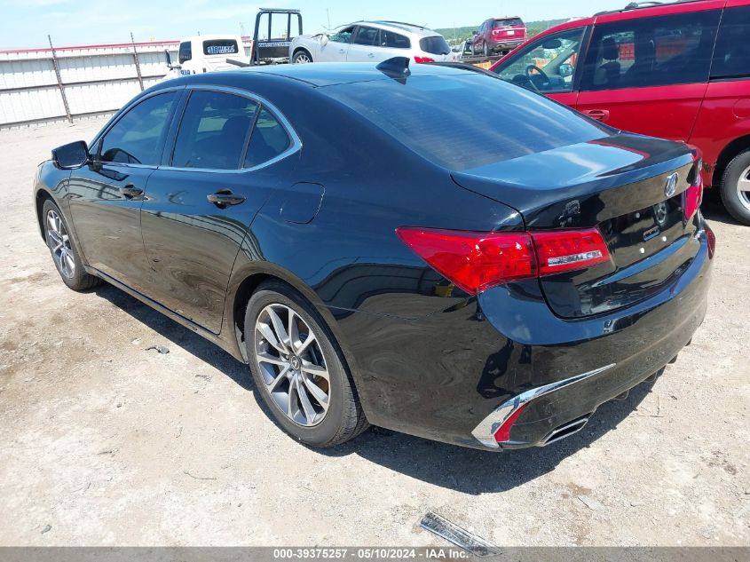 2019 Acura Tlx Standard VIN: 19UUB3F32KA003267 Lot: 39375257