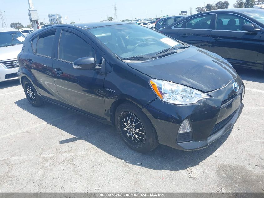 2013 Toyota Prius C Three VIN: JTDKDTB3XD1058204 Lot: 39375263