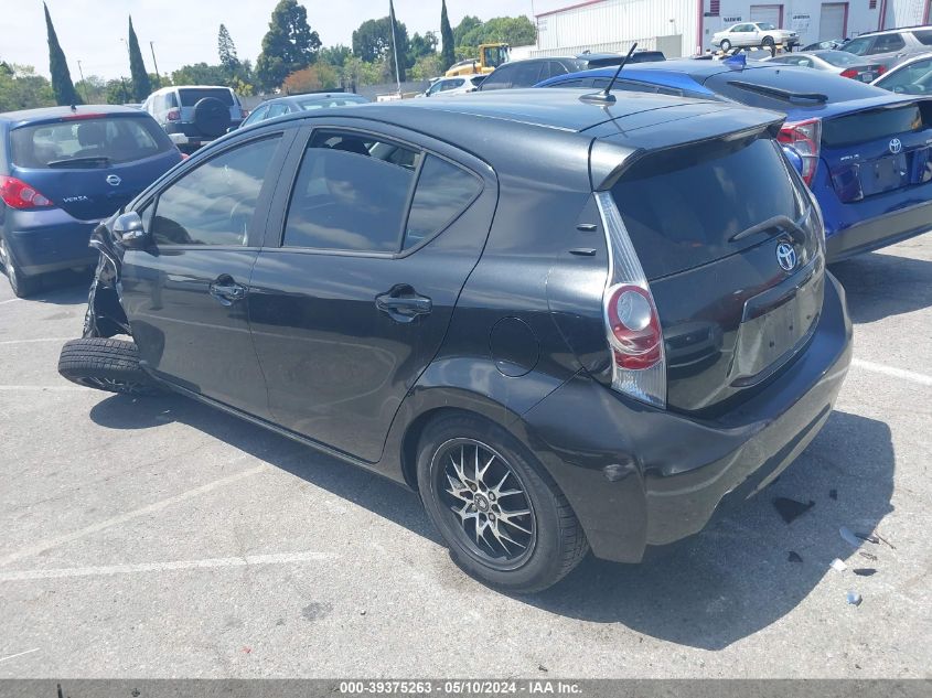 2013 Toyota Prius C Three VIN: JTDKDTB3XD1058204 Lot: 39375263