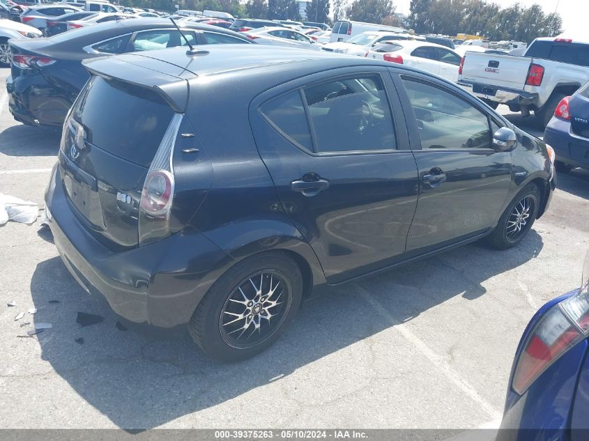 2013 Toyota Prius C Three VIN: JTDKDTB3XD1058204 Lot: 39375263