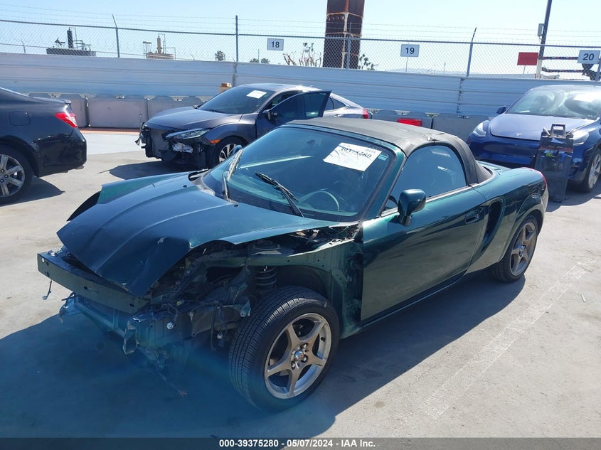 2003 Toyota Mr2 Spyder VIN: JTDFR320930058062 Lot: 39375280