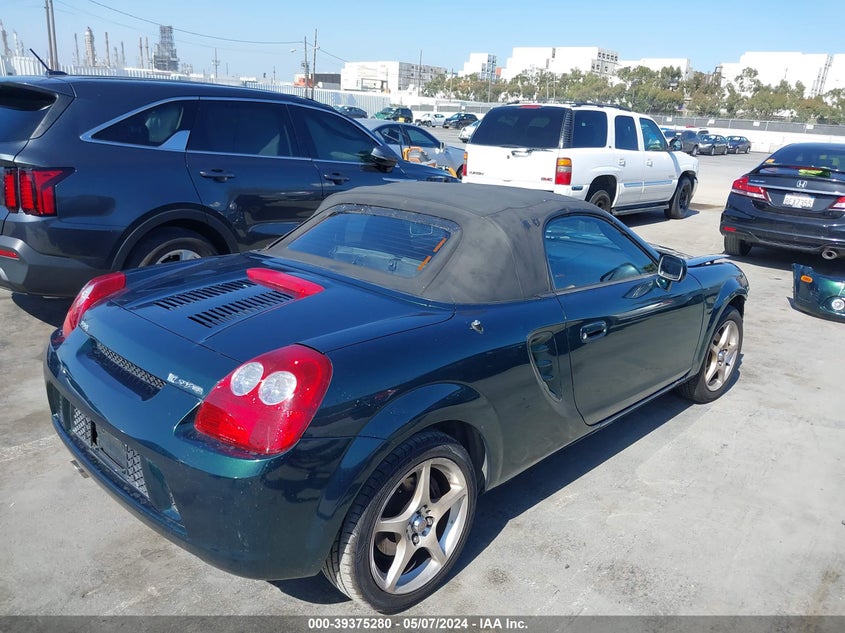 2003 Toyota Mr2 Spyder VIN: JTDFR320930058062 Lot: 39375280