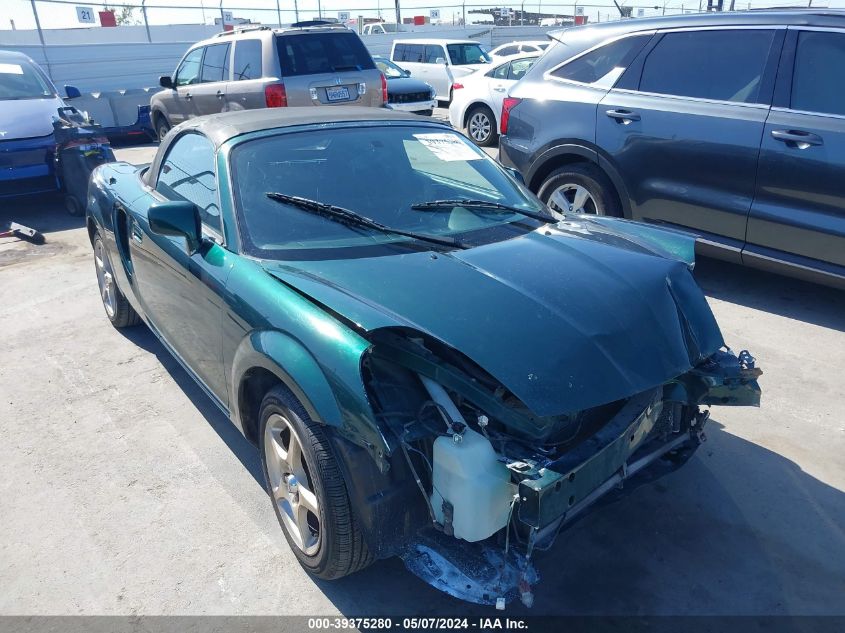 2003 Toyota Mr2 Spyder VIN: JTDFR320930058062 Lot: 39375280