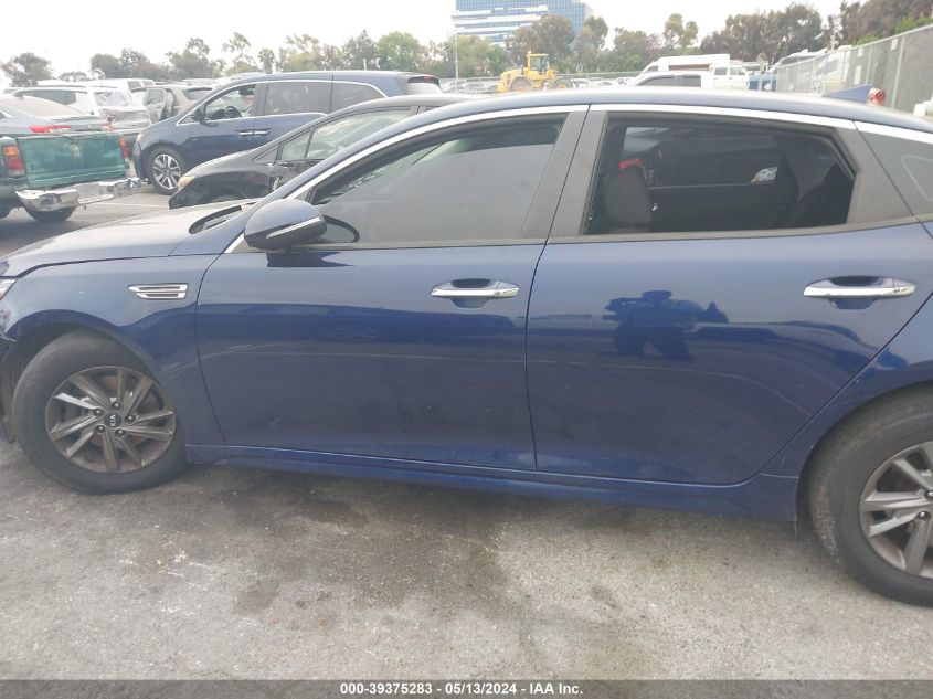 2019 Kia Optima Lx VIN: 5XXGT4L36KG357624 Lot: 39375283