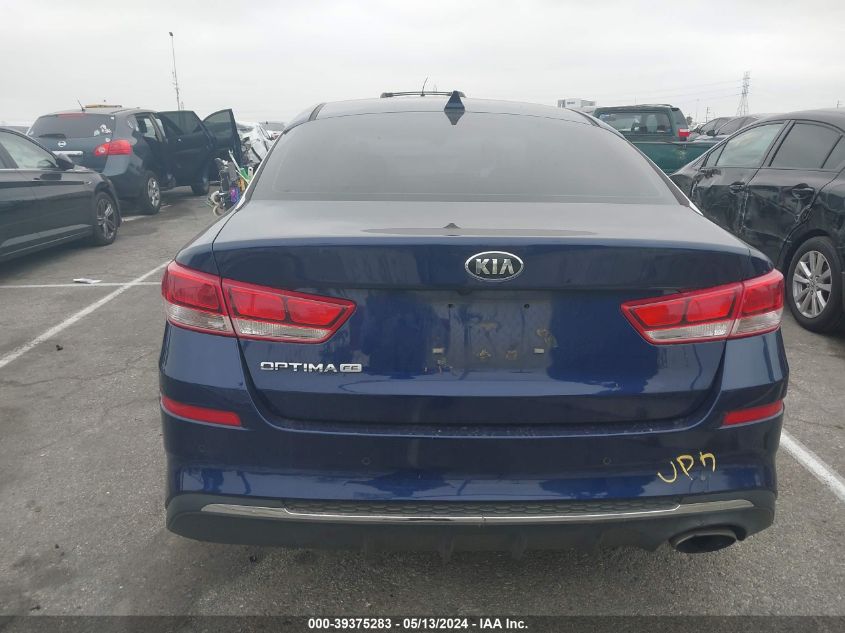 2019 Kia Optima Lx VIN: 5XXGT4L36KG357624 Lot: 39375283
