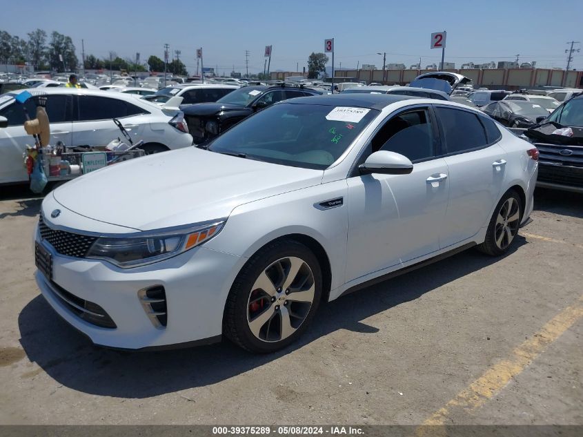 2016 KIA OPTIMA SX - 5XXGW4L29GG002422