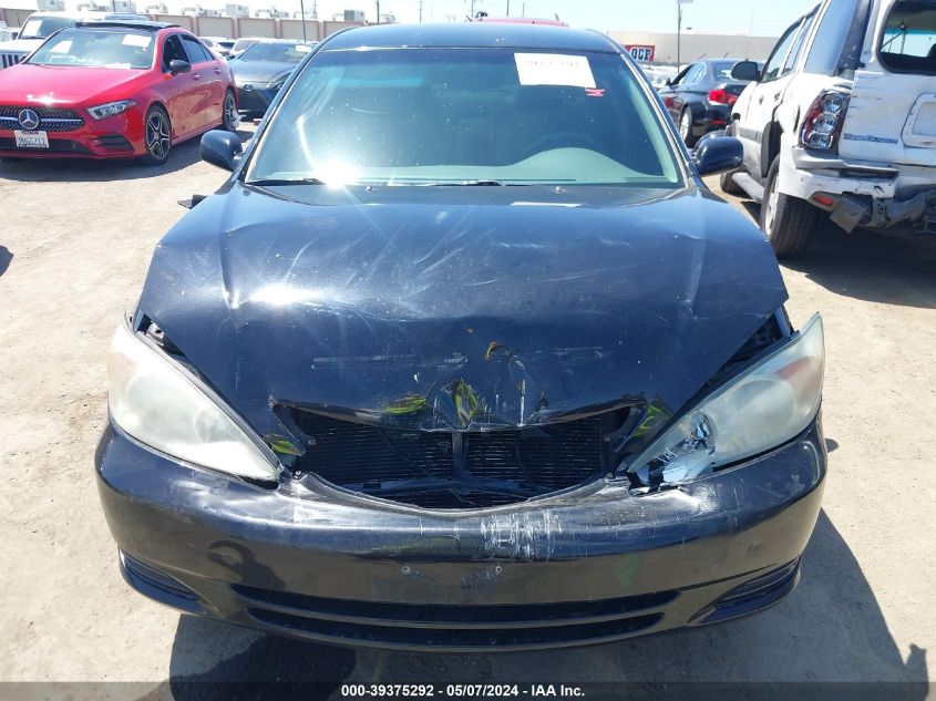 2004 Toyota Camry Le VIN: 4T1BE32K04U275355 Lot: 39375292