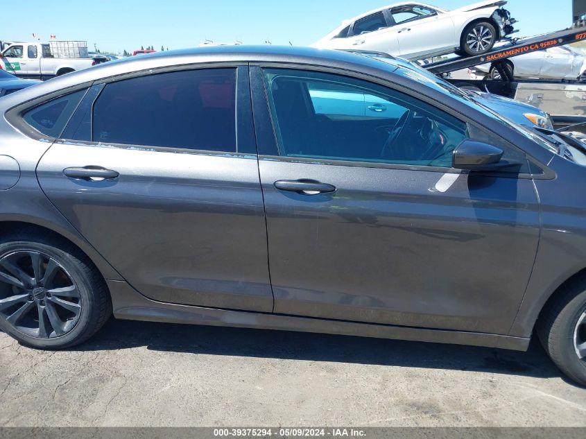 2015 Chrysler 200 Limited VIN: 1C3CCCAB4FN539467 Lot: 39375294