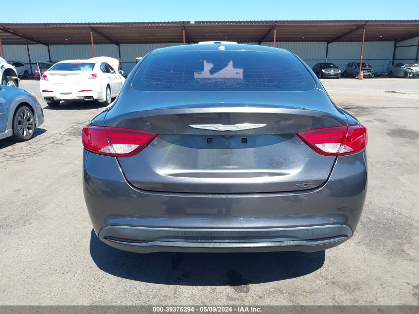 2015 Chrysler 200 Limited VIN: 1C3CCCAB4FN539467 Lot: 39375294