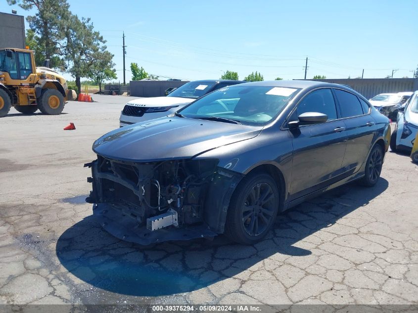 2015 Chrysler 200 Limited VIN: 1C3CCCAB4FN539467 Lot: 39375294