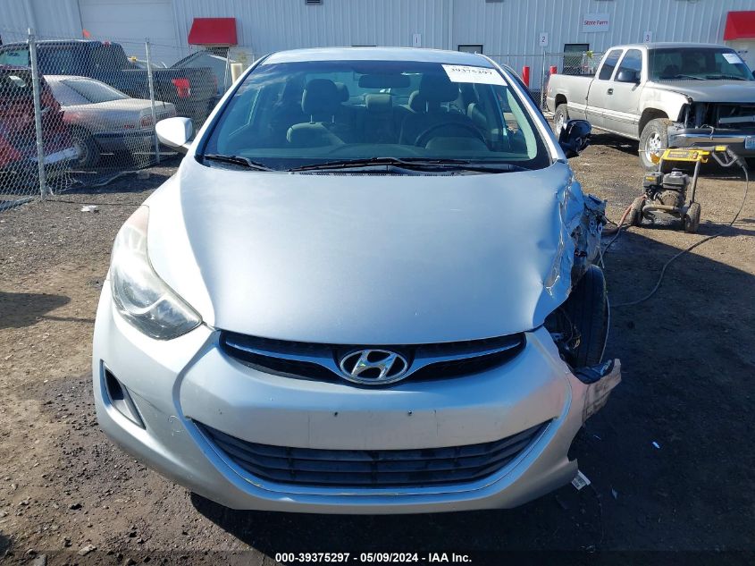 2011 Hyundai Elantra Gls VIN: 5NPDH4AE1BH041058 Lot: 39375297