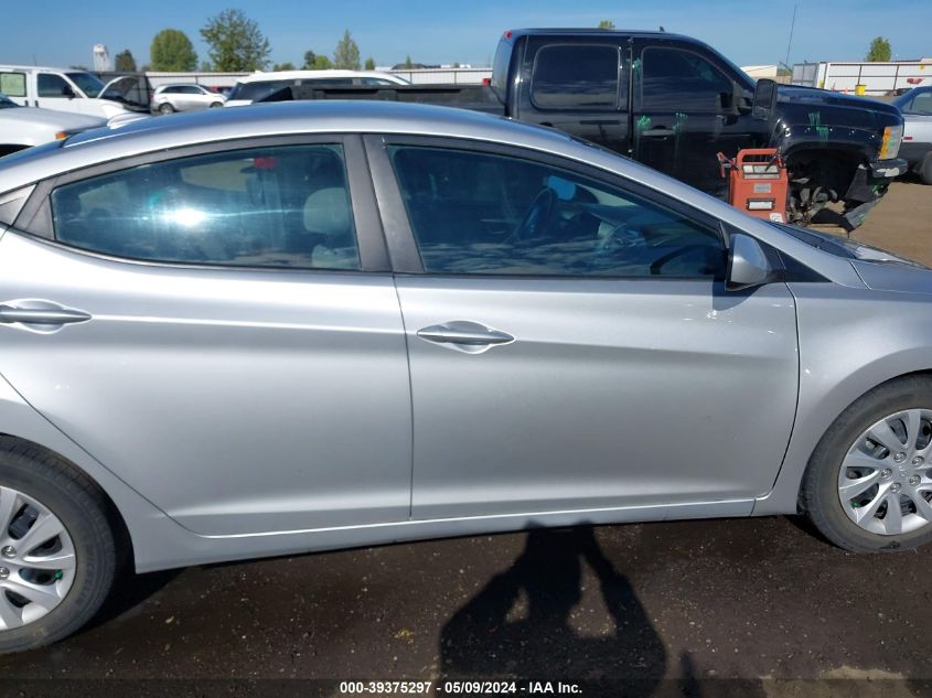 2011 Hyundai Elantra Gls VIN: 5NPDH4AE1BH041058 Lot: 39375297