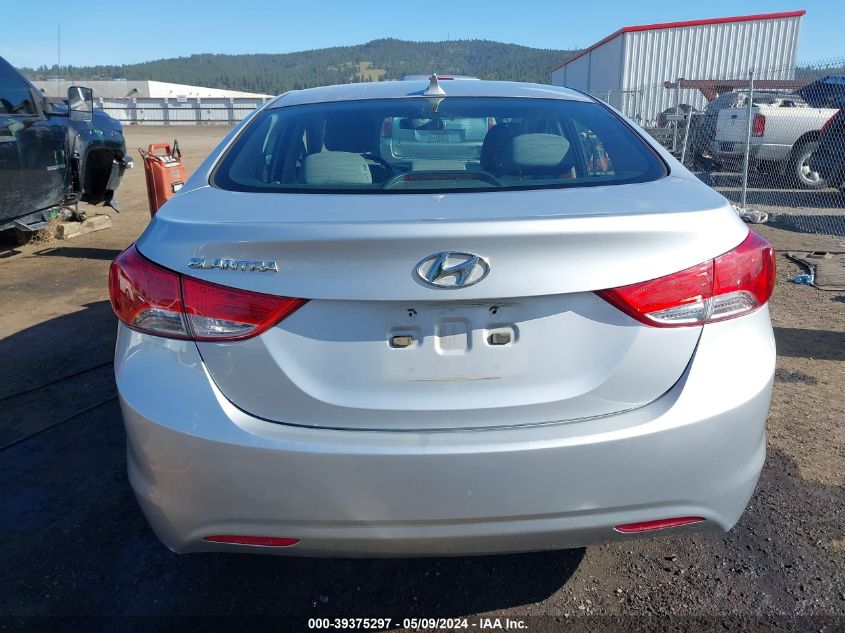 2011 Hyundai Elantra Gls VIN: 5NPDH4AE1BH041058 Lot: 39375297