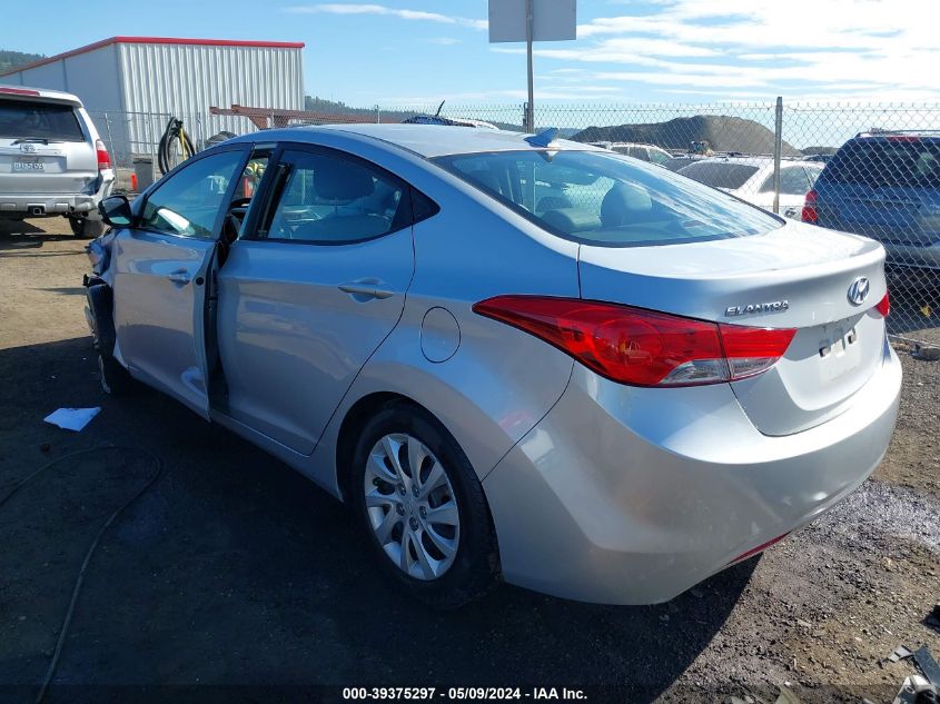 2011 Hyundai Elantra Gls VIN: 5NPDH4AE1BH041058 Lot: 39375297