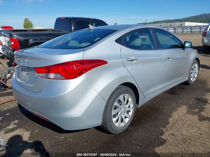 2011 Hyundai Elantra Gls VIN: 5NPDH4AE1BH041058 Lot: 39375297