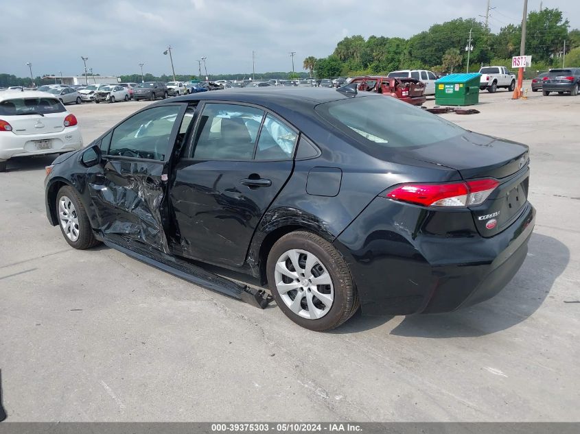 2023 Toyota Corolla Le VIN: 5YFB4MDE6PP012132 Lot: 39375303