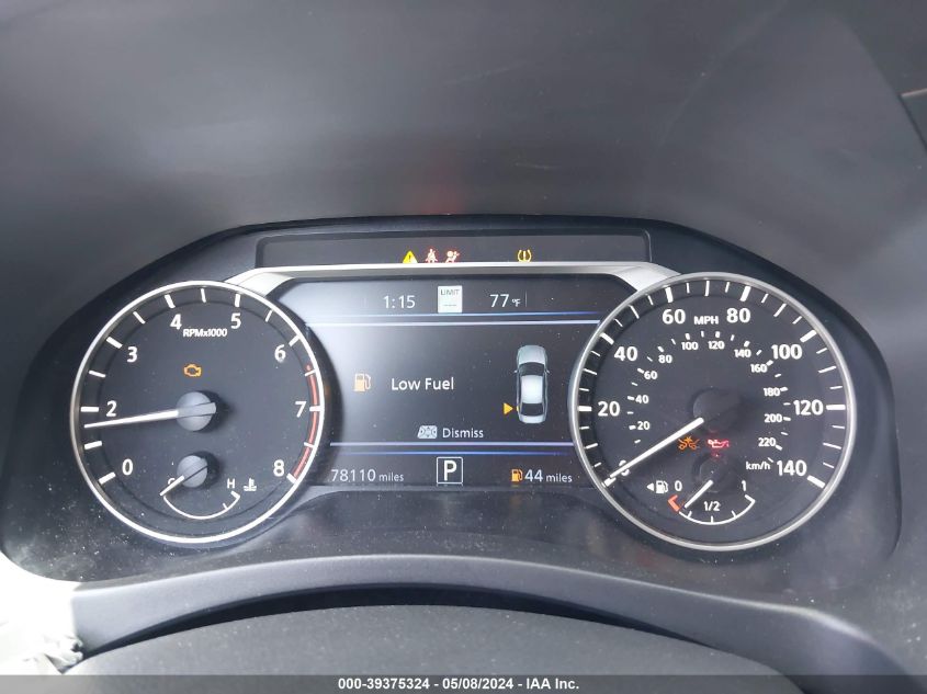 2022 Nissan Altima Sl Fwd VIN: 1N4BL4EV2NN416613 Lot: 39375324