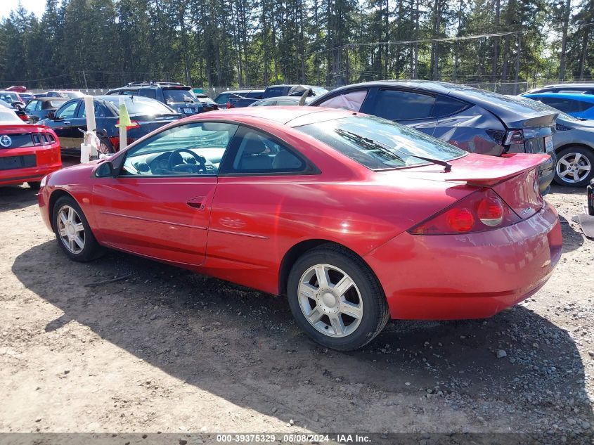 2001 Mercury Cougar V6/V6 S VIN: 1ZWHT61L415601351 Lot: 39375329