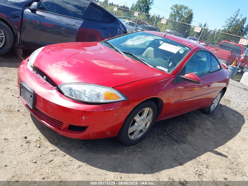 2001 Mercury Cougar V6/V6 S VIN: 1ZWHT61L415601351 Lot: 39375329