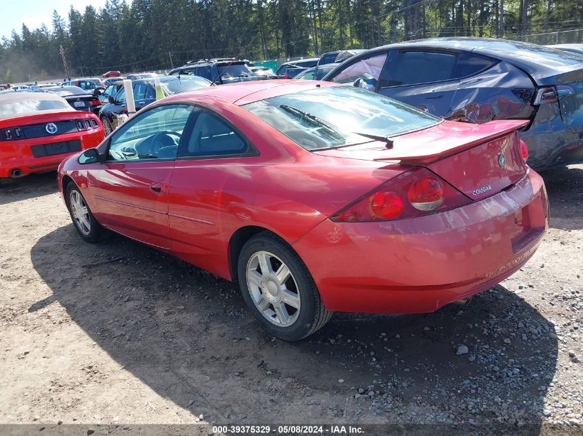 2001 Mercury Cougar V6/V6 S VIN: 1ZWHT61L415601351 Lot: 39375329