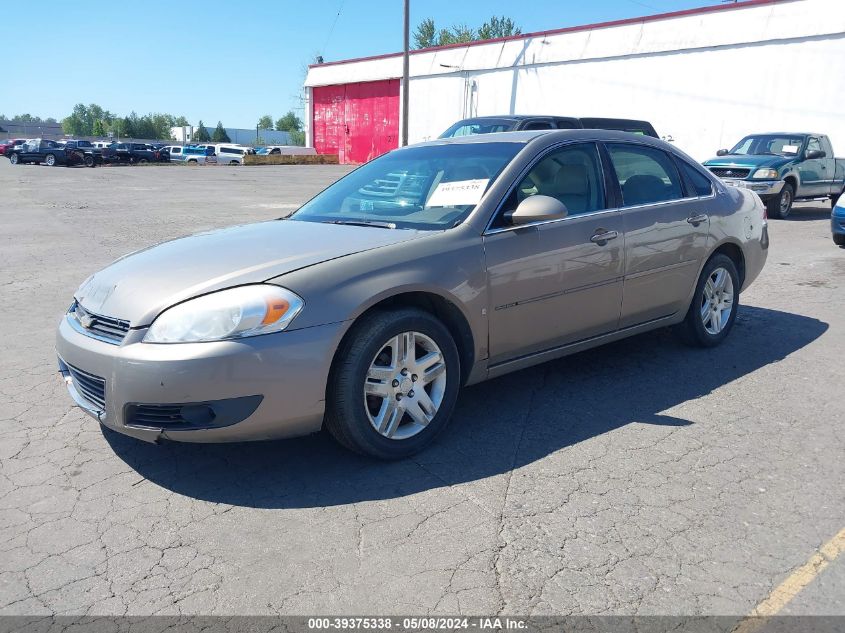 2007 Chevrolet Impala Lt VIN: 2G1WC58R479175040 Lot: 39375338