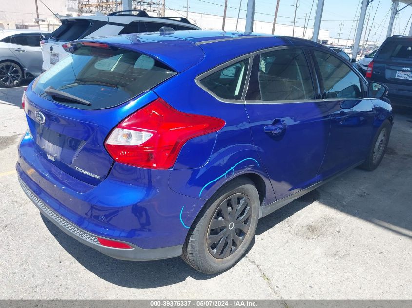 2014 Ford Focus Titanium VIN: 1FADP3N28EL248324 Lot: 39375337