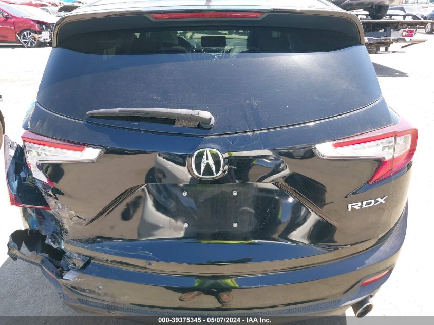 2019 Acura Rdx Standard VIN: 5J8TC1H30KL020552 Lot: 39375345