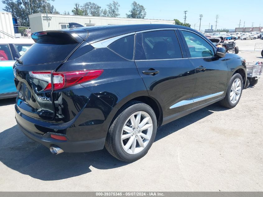 2019 Acura Rdx Standard VIN: 5J8TC1H30KL020552 Lot: 39375345