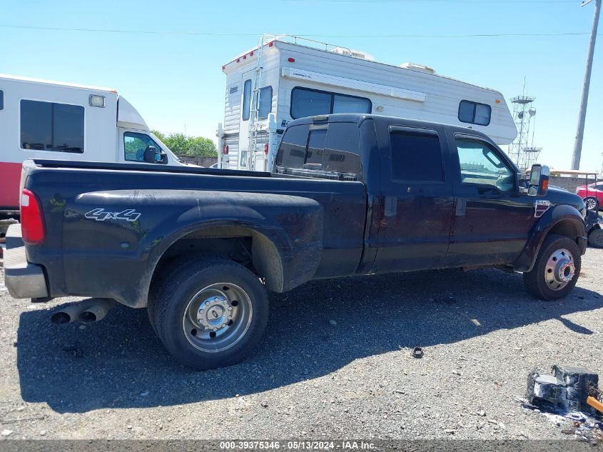 2008 Ford F-450 Lariat VIN: 1FTXW43R28EB41679 Lot: 39375346