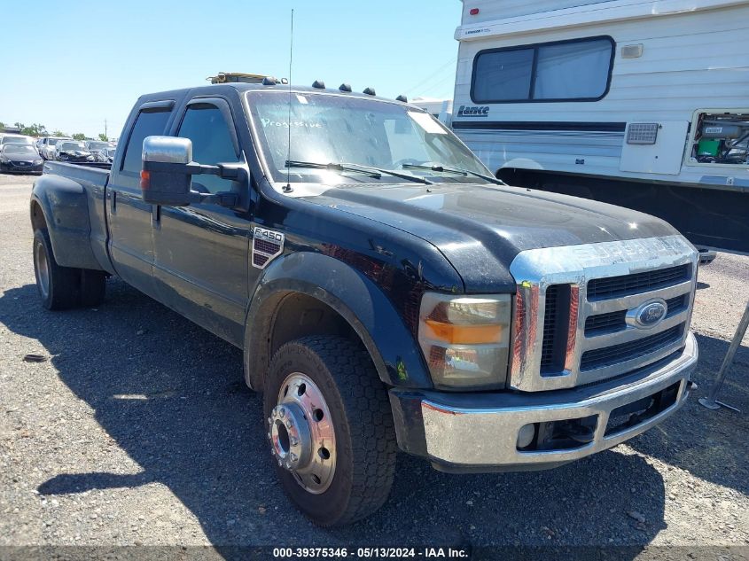 2008 Ford F-450 Lariat VIN: 1FTXW43R28EB41679 Lot: 39375346