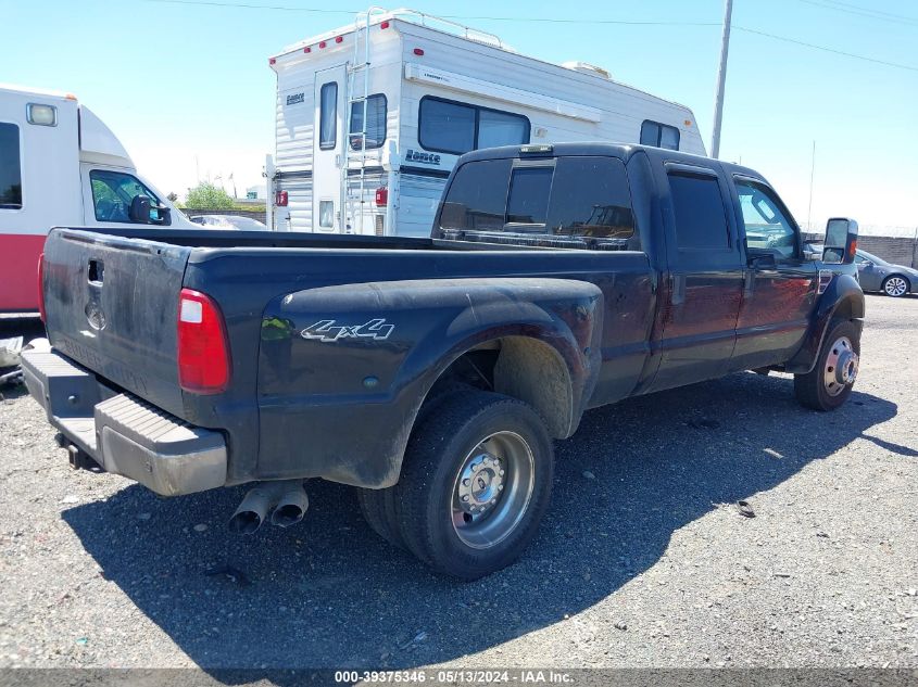 2008 Ford F-450 Lariat VIN: 1FTXW43R28EB41679 Lot: 39375346