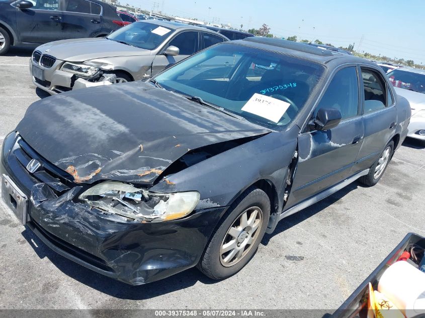 2002 Honda Accord 2.3 Se VIN: 1HGCG56732A114986 Lot: 39375348