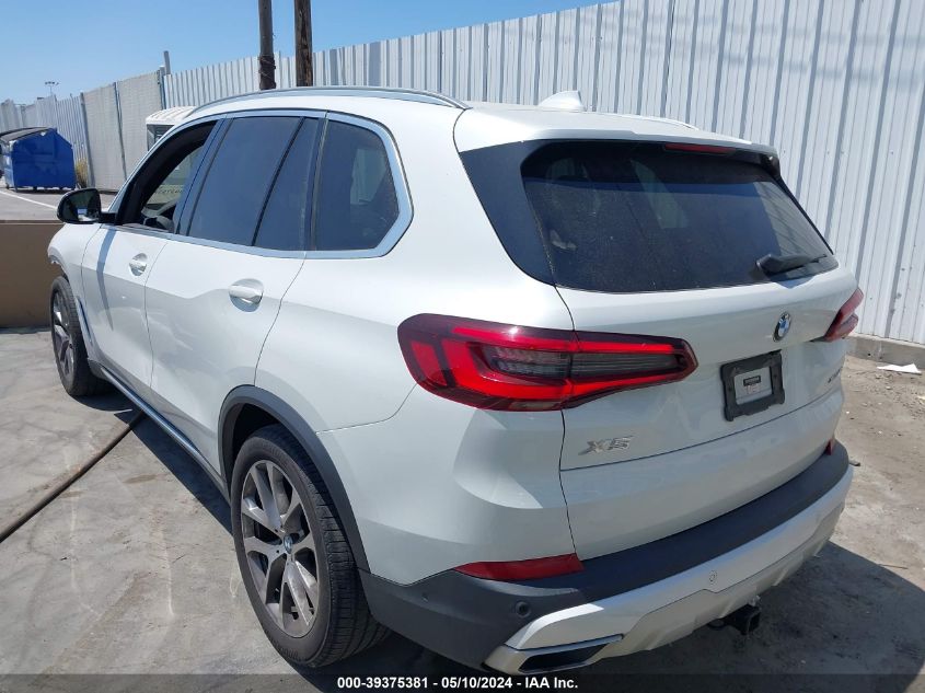 2021 BMW X5 xDrive40I VIN: 5UXCR6C04M9F19573 Lot: 39375381