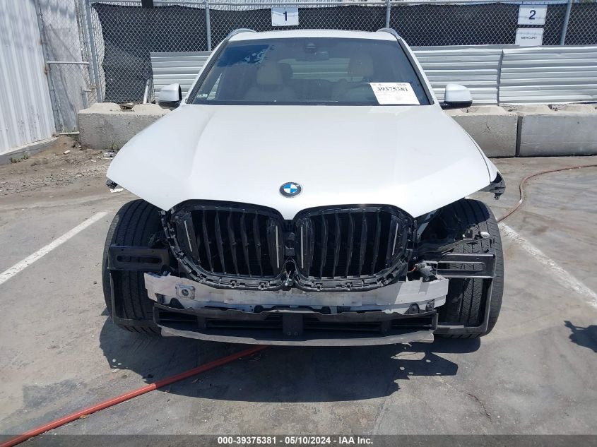 2021 BMW X5 xDrive40I VIN: 5UXCR6C04M9F19573 Lot: 39375381